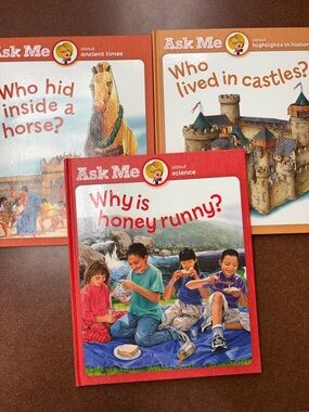Set of Three “Ask Me” books